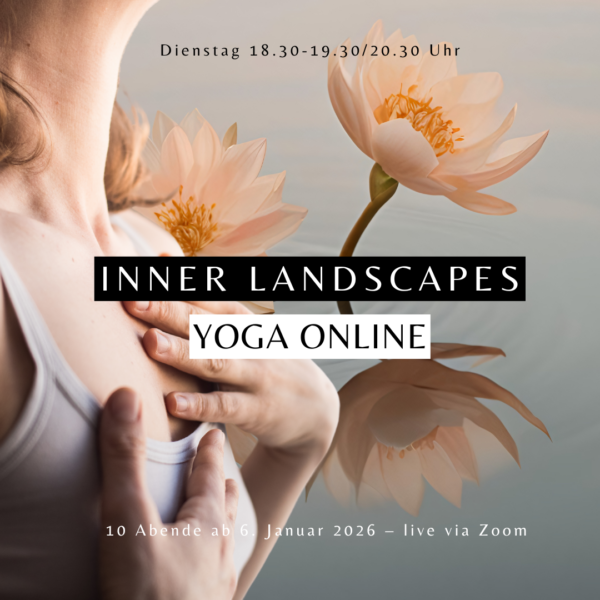 Flyer für Yoga Online